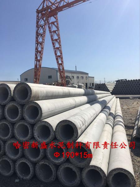 环形钢筋混凝土电杆展示